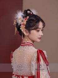 -桃子造型婚纱礼服(凤起广场店)