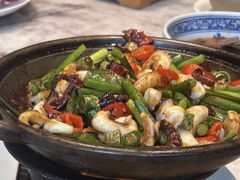 麻辣鱿鱼干锅-山泉公馆酒家(珠江新城店)