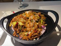 葱爆羊肉-旺顺阁鱼头泡饼(常营店)