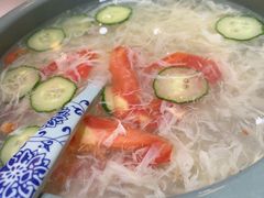 -东来菜馆•手抓海鲜家常菜•海鲜锅贴(鸽子窝店)
