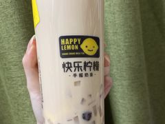 蛋糕忌廉珍珠奶茶-快乐柠檬happylemon(日月光店)
