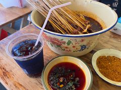-拈签一笑黄牛肉辣卤串串