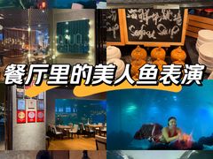 -海棠湾洲际-涛·海底餐厅·美人鱼·自助餐·海底隧道