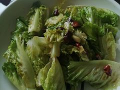 炝拌生菜-刘胖子家常菜·蹄花焖藕(中央花园店)