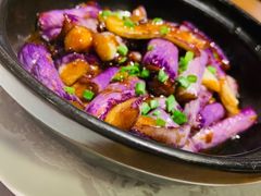 金菇茄子煲-九墅庭院餐厅(九溪徐村店)