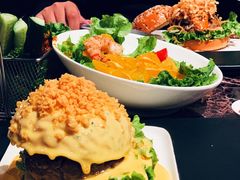 芝士瀑布汉堡-Lets burger非常汉堡·环球风味(蓝色港湾店)