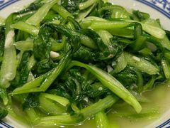 清炒鸡毛菜-欧记大排档·景德菜(上海首店)