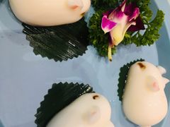 大白兔草莓椰汁糕-一笼小幸运