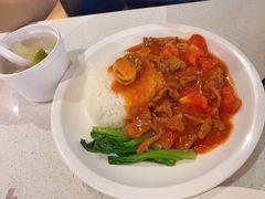 番茄牛肉饭-港久茶餐厅(鹭洲里店)