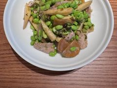 时笋炒毛豆子-小厨师·二十年沈家门小海鲜(百井坊巷店)