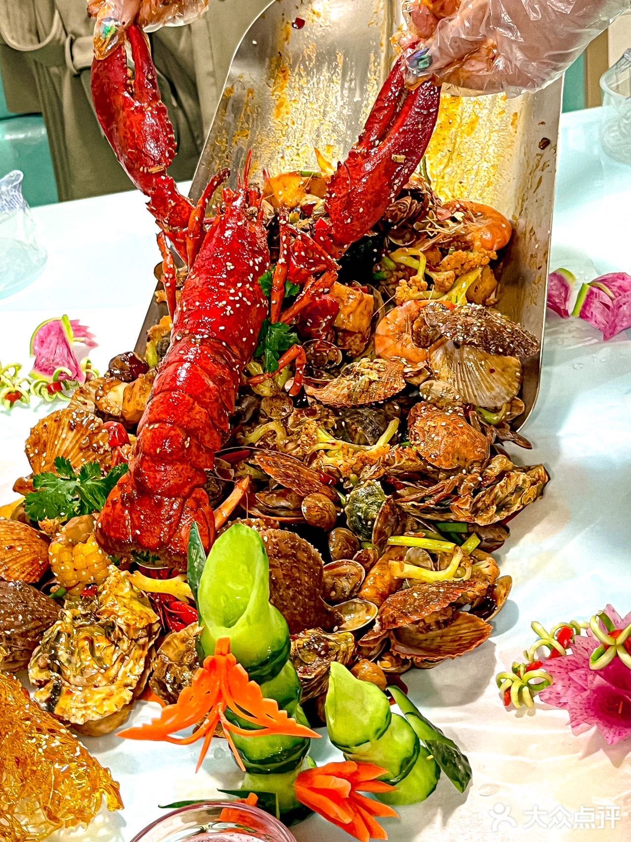 来青岛旅游就吃这家海鲜🦞就行‼️
