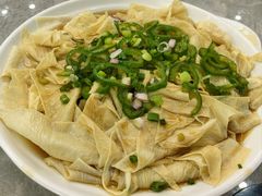 白灼腐竹-银峰农庄·特色烧鸡·鲜无花果浸鸡