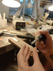 制作过程-温度金工银饰