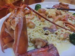 芝士伊面焗波斯顿龙虾-迪拜七星酒店·京港酒楼