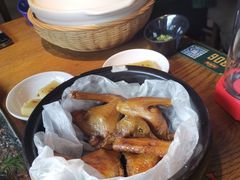盐焗乳鸽-大鸽饭(岗顶店)