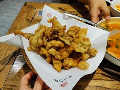 椒盐蘑菇-海富荣·锅贴·陕菜家常菜(阳光城店)