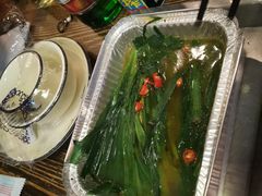 锡纸韭菜-郭记原生态烤羊腿(长宁路店)