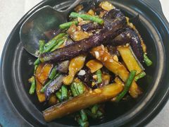 茄子爆长豆角-永乐饭庄(安德路店)