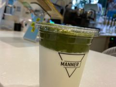 燕麦抹茶拿铁-Manner Coffee(大宁国际商业广场店)