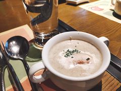 奶油蘑菇汤-安妮意大利餐厅(国贸店)