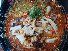 麻酱爆肚-陈仓老街美食天地