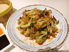 小炒有机菜花-福来居烤鸭店(天坛二店)