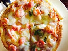 培根芝士披萨-清悦酒吧咖啡馆