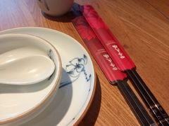 餐具摆设-四季民福烤鸭店(前门廊房二条店)
