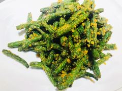 咸蛋黄刀豆-后宫私房菜(汇客美食娱乐广场店)