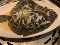 清蒸多宝鱼-蟹谢蒸鲜自助餐厅
