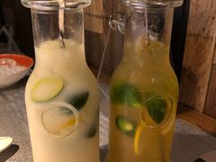 柠檬冰橘茶-探鱼·鲜青椒爽麻烤鱼(西南商都店)