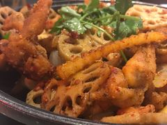 干锅牛蛙-渝蛙馆(新百店)