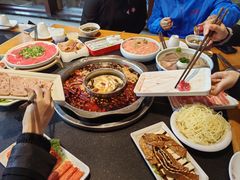 菌汤鸳鸯锅-一斗火锅·招财羊毛肚(北温泉九号店)