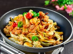 干锅花菜-自己人(九码头店)