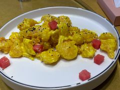 勾魂芥辣虾丸子-天毓山庄·餐厅