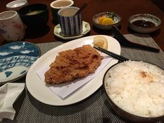 猪排定食-九洲喜来登酒店湖月日餐厅