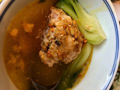 蟹粉狮子头-香园茶社·金陵小灶(老门东店)