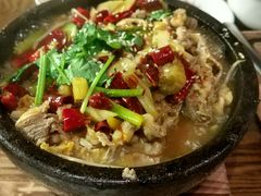 煲仔野山椒牛肉饭-唯语西餐厅(坦洲店)