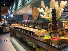 自助取餐区-梨花自助烤肉(天河城店)