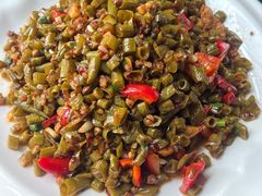 酸豆角炒肉-湖南文氏湘菜馆(顺河高架路店)