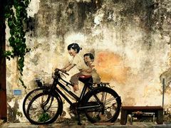 -槟城街头艺术街区