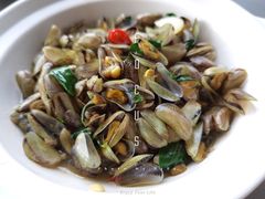 金不换炒薄壳米-陈鹏鹏潮汕菜(欢乐海岸 海边景观店)