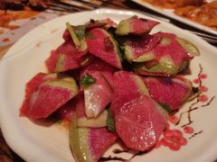 炝拌萝卜皮-有奴思烤肉·清真(正宁路店)