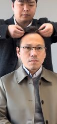 -型男帮男士假发补发·佩戴式发型