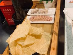 炸腐竹-烹然四季椰子鸡火锅(团结湖总店)