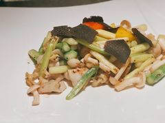 黑松露炒螺片-木守西溪溪隐餐厅