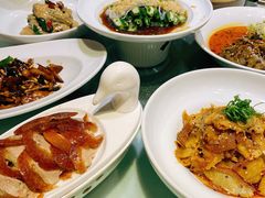 蒜蓉蒸秋葵-北京老铺烤鸭(高新店)