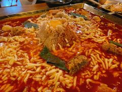 芝士火山炒年糕-包装马车·韩国料理·포장마차