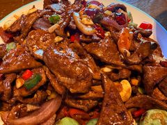 腊八蒜炒猪肝-95号酱骨·一块豆腐(展春园西路店)