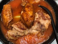 番茄浓汤鸡翅猪扒通粉-华嫂冰室(尖沙咀店)